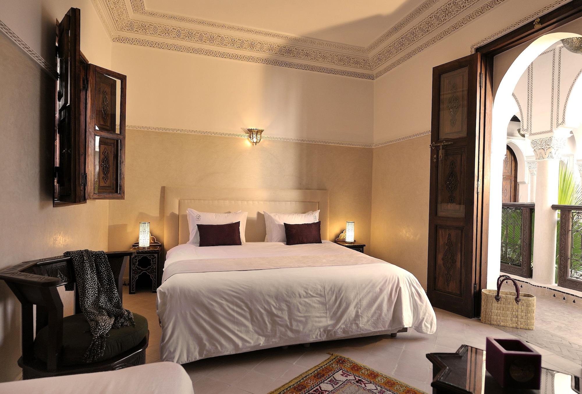 Riad Le Jardin D'Abdou Marakeş Dış mekan fotoğraf A bedroom at the hotel