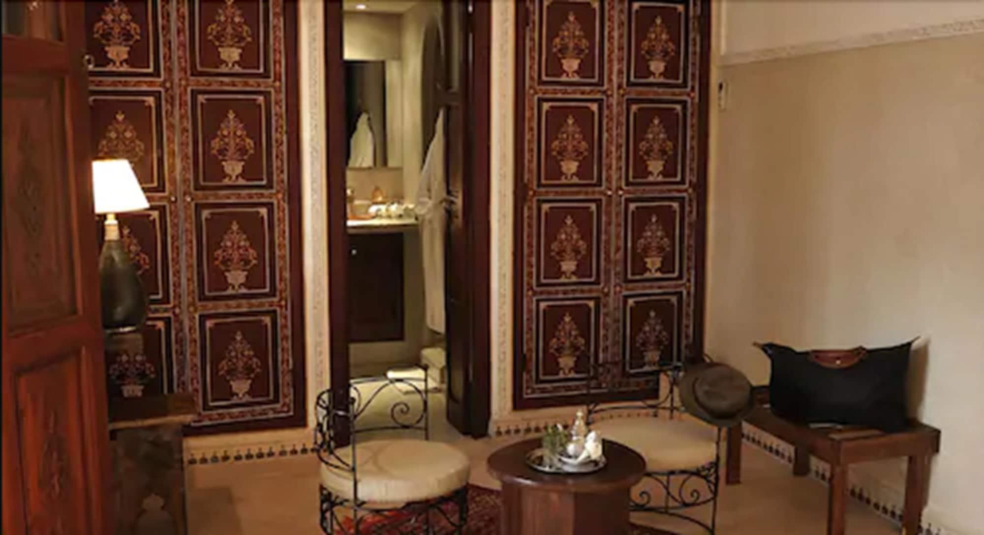 Riad Le Jardin D'Abdou Marakeş Dış mekan fotoğraf A room at the hotel