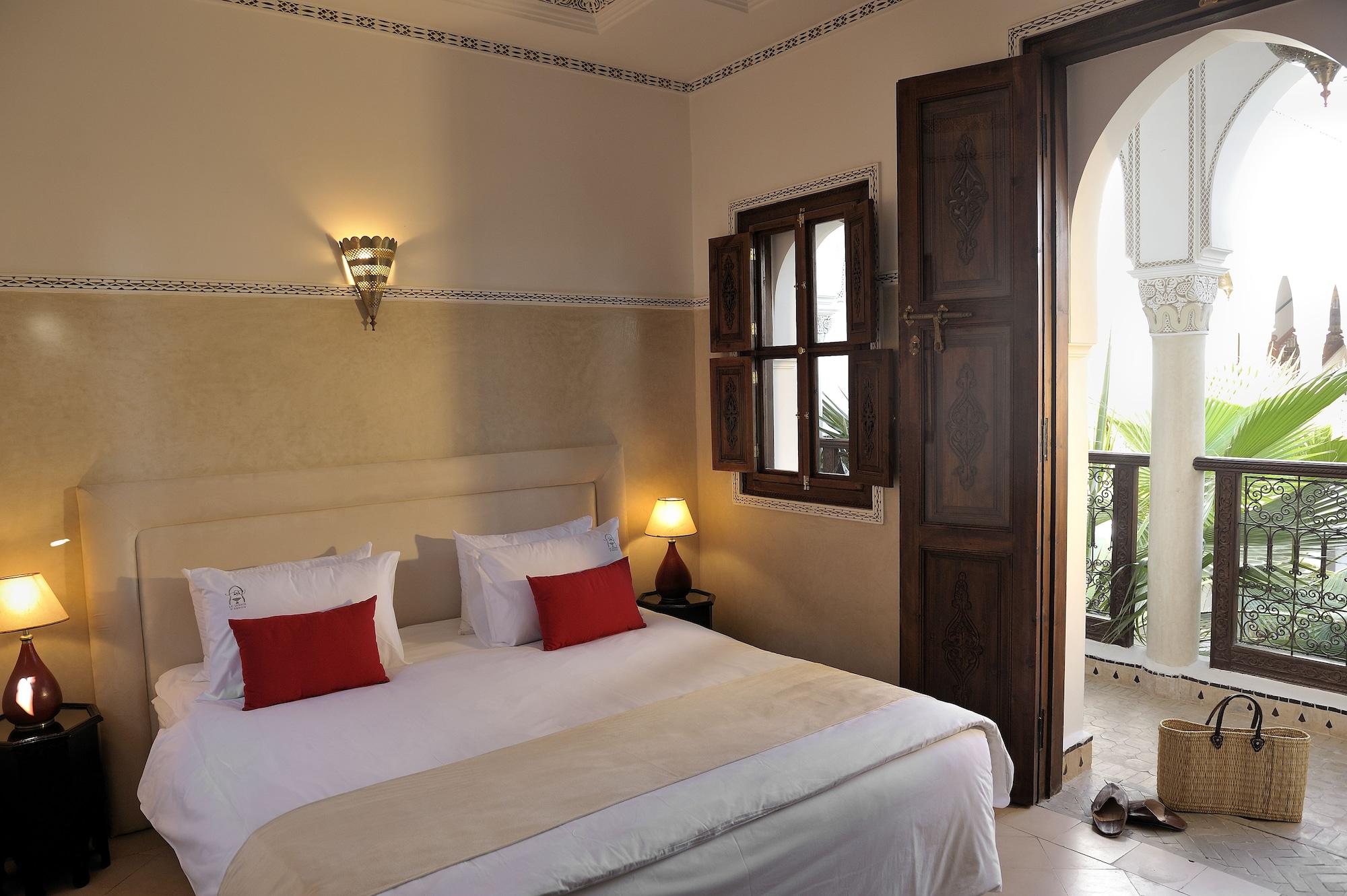 Riad Le Jardin D'Abdou Marakeş Dış mekan fotoğraf A bedroom at the hotel