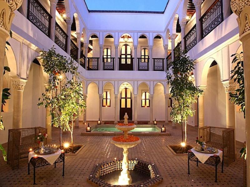 Riad Le Jardin D'Abdou Marakeş Dış mekan fotoğraf The hotel's courtyard