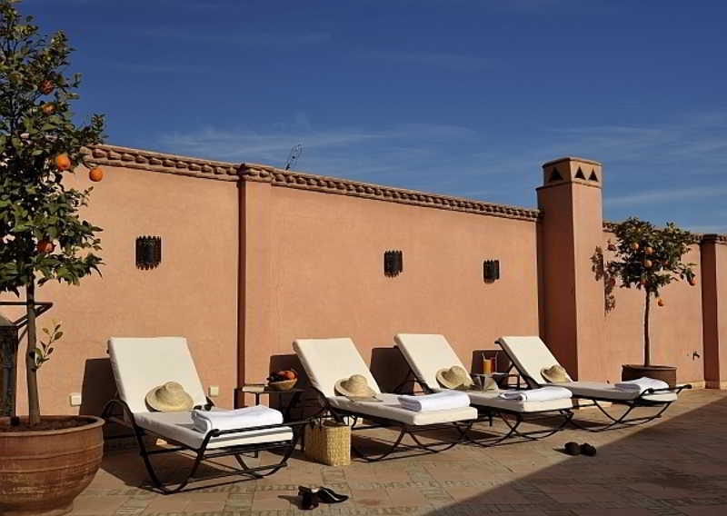 Riad Le Jardin D'Abdou Marakeş Dış mekan fotoğraf The pool at the hotel